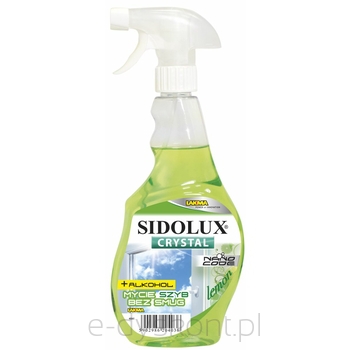 Sidolux Płyn Do Mycia Szyb Crystal Lemon  500 Ml