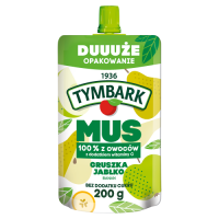 Tymbark Mus 100% Gruszka Jabłko Banan 200 G