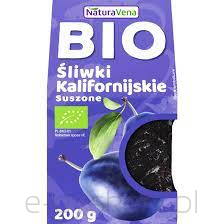 Naturavena Ekologiczne Śliwki Kalifornijskie 200G