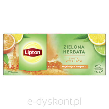 Lipton Green Tea Citrus 20tb