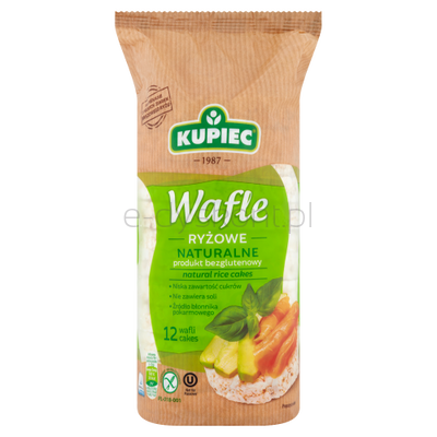 Kupiec Wafle Ryżowe Naturalne 120G