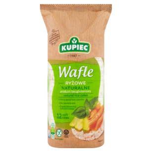 Kupiec Wafle Ryżowe Naturalne 120G