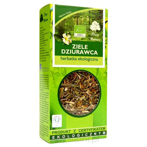 Herbatka Ziele Dziurawca Bio 50 G - Dary Natury [BIO]