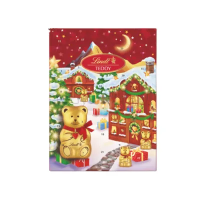 Lindt Teddy Advent Calendar House 170g
