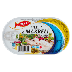 Graal Filety Z Makreli W Oleju 170G