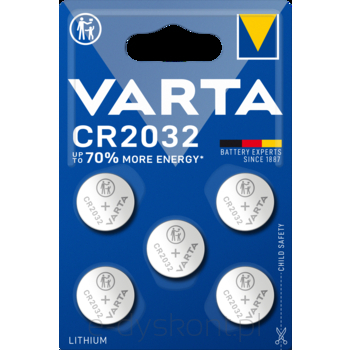 Varta Bateria Specjalistyczna Cr2032, 5 Szt.