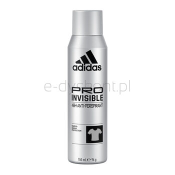 Adidas Antyperspirant W Sprayu Dla Mężczyzn Pro Invisible 150 Ml