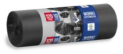 Anna  Zaradna Worki na śmieci supermocne, 120 l, 10 szt., czarny