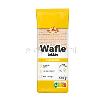Eurowafel Wafle lekkie 130g