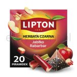 Lipton Herbata Czarna, jabłko i rabarbar, 20 piramidek - 2
