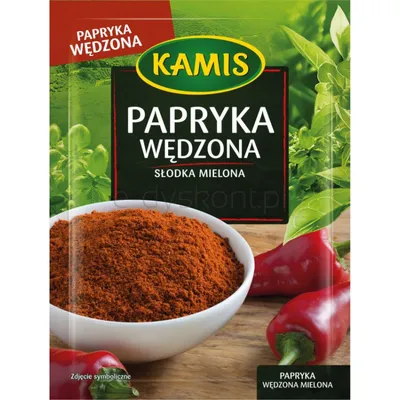 Kamis Papryka Wędzona Słodka Mielona 16g