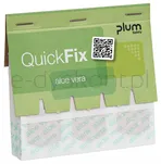 Plastry z aloesem PLUM QuickFix Aloe Vera, Wkład, 45 szt. - 2