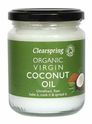 Clearspring Olej Kokosowy Virgin Bio 200 G / 222 Ml