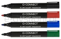 Marker Do Flipchartów Q-Connect, Okrągły, Niebieski - 2