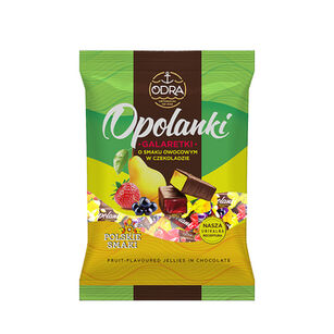 Odra galaretki opolanki o smaku owocowym w czekoladzie torebka 1 kg