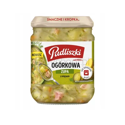 Zupa ogórkowa z mięsem Pudliszki 440g
