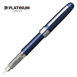 Platinum Pióro wieczne Plaisir Blue, F, niebieskie