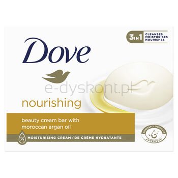 Dove Kremowa Kostka Myjąca Z Marokańskim Olejkiem Arganowym 90G