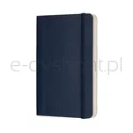 Notes MOLESKINE P (9x14cm) w linie, miękka oprawa, sapphire blue, 192 strony, niebieski - 5