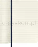 Notes MOLESKINE P (9x14cm) w linie, miękka oprawa, sapphire blue, 192 strony, niebieski - 6