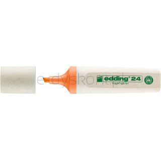 Edding Zakreślacz e-24 ecoline, 2-5mm, pomarańczowy [BIURO]