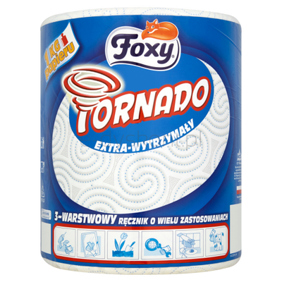 Foxy Ręcznik Tornado 1 Rolka (350 Listków)