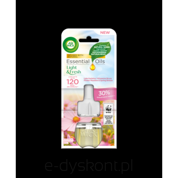 Air Wick Elektryczny Light Fresh Łąka Kwietna I Wiosenna Bryza/ Flower Meadow  Spring Breeze 19 Ml Wkład