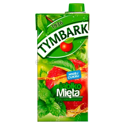 Tymbark Napój Jabłko Mięta 1 L