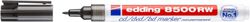 Edding Marker do płyt CD/DVD/BD e-8500 RW zmywalny, 1 mm, czarny