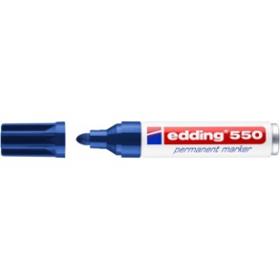 Marker Permanentny E-550 Edding, 3-4 Mm, Niebieski