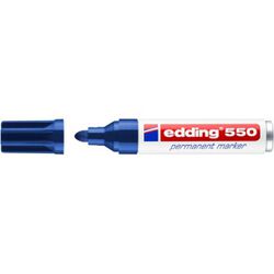 Edding Marker permanentny e-550 3-4 mm, niebieski [BIURO]