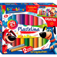 Bambino plastelina 24 kolory