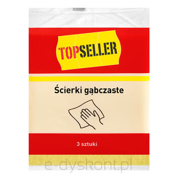 Topseller Ścierki Gąbczaste 3 Szt.