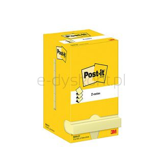 Karteczki Samoprzylepne Post-It Z-Notes (R-330), 76X76Mm, 12X100 Kart., Żółte