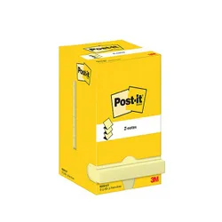 Karteczki Samoprzylepne Post-It Z-Notes (R-330), 76X76Mm, 12X100 Kart., Żółte