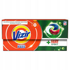 Vizir Platinum Pods + Fairy Effect Kapsułki Do Prania, 26 Prań 637G