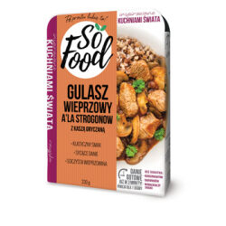 Gulasz wieprzowy a' la Strogonow. 330 g So Food