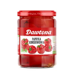 Papryka Dawtona Konserwowa Ćwiartki 500G