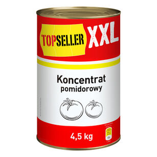 Topseller XXL Koncentrat pomidorowy 4,5kg