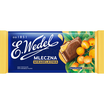 Wedel Czekolada Mleczna mirabelkowa 100g