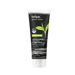 Tołpa Green Detox Węglowa Pasta - Żel Złuszczająca Do Mycia Twarzy 125 Ml