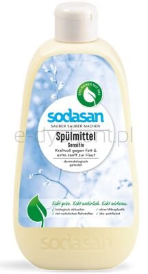 Sodasan Płyn do zmywania naczyń sensitive z aloesem BIO 500 ml