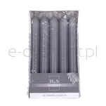 Świeca Stołowa Prosta Donau Home, 20X170 Mm, 10 Szt., Grafitowa - 2