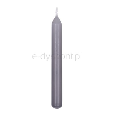 Donau HOME Świeca Stołowa Prosta 20X170 Mm, 10 Szt., Grafitowa