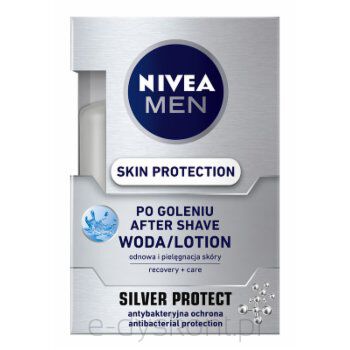 Nivea Woda Po Goleniu Silver Protect 100 Ml