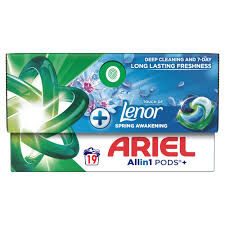 Ariel Allin1 Pods+ Kapsułki Do PraniaTouch Of Lenor Fresh Air 19 Prań