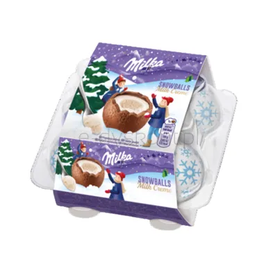 Milka Snow Balls Milk Cream 112G