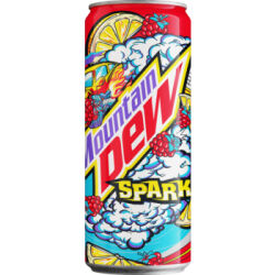 Mountain Dew Spark Napój gazowany o smaku cytrynowo-malinowym 330 ml SK