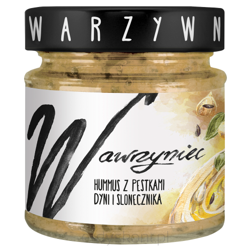 Wawrzyniec Pasta Warzywna Hummus Z Pestkami Dyni I Słonecznika 180G