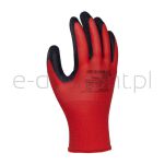 Donau Rękawice Safety Super Latex, Kat. Ii, Rozm. 6, Czerwone - 2